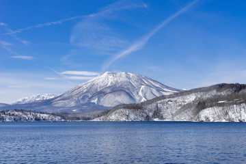 冬の野尻湖