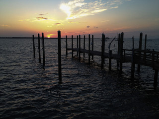 Fototapeta premium Dunedin Sunset