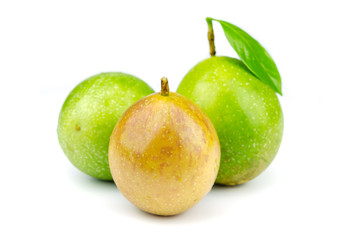 Passion fruit isolated