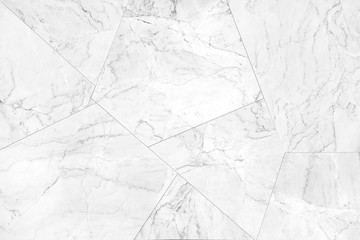 White marble bricks wall for background for Interiors design , High resolution