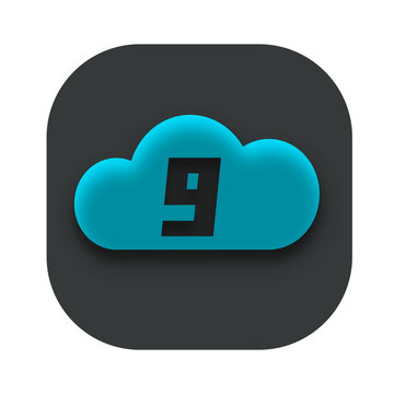 Cloud Nine App Icon Design Idea