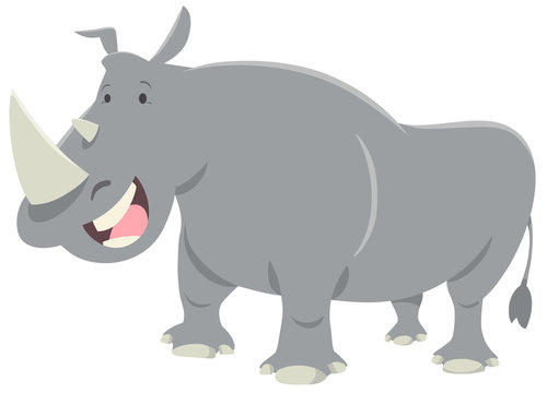 rhinoceros animal character