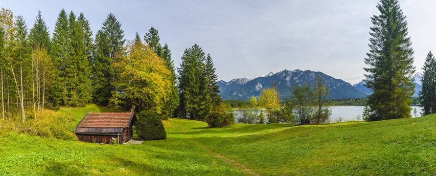 Herbstnachmittag im Werdenfelser Land