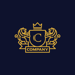 Coat of Arms Letter 'C' Company