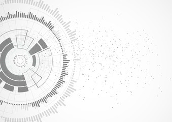 Obraz premium Abstract Technology Background