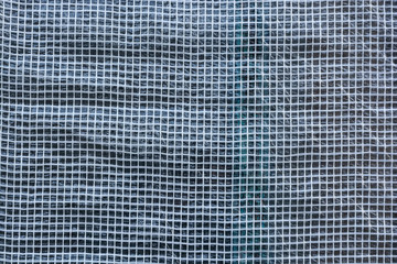 Abstract pattern of plastic net