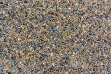 Gravel, pebbles and dirt texture