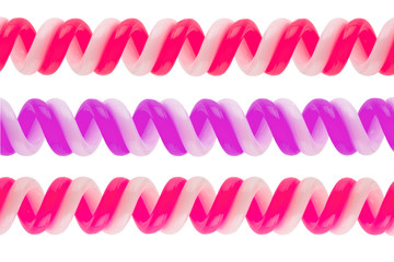 Colorful of plastic spiral cable wrap