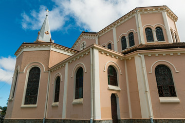 St. Nicholas Cathedral in Dalat, Vietnam. It look like a cross between Vietnam and rural France.
