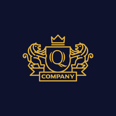 Coat of Arms Letter 'Q' Company