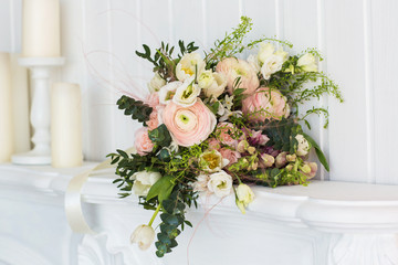 Beautiful wedding bouquet
