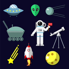 Space Icons set