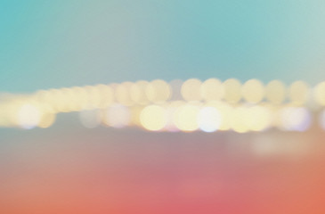 defocused bokeh light, abstract background at night photo