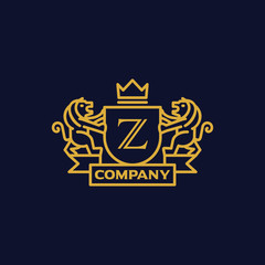 Obraz premium Coat of Arms Letter 'Z' Company