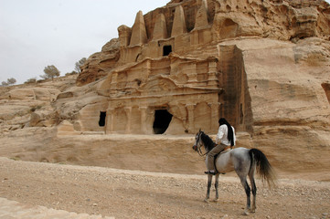 Petra, Jordanie, 2008