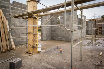 chantier de construction immobilière