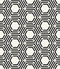 abstract geometric hexagon unique graphic pattern background