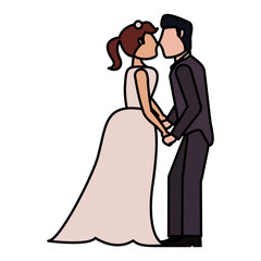 couple wedding love image vector iillustration eps 10