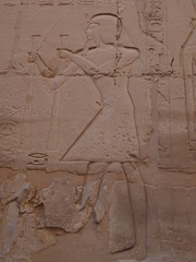 Fototapeta na wymiar Eindrücke von einer Nilkreuzfahrt in Ägypten - Hieroglyphen