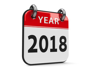 Icon calendar 2018 year #2