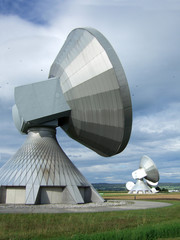 Parabolantennen Erdfunkstelle Raisting
