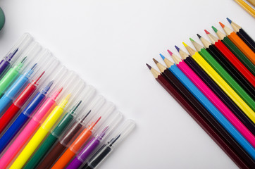 Colored pencils for drawing