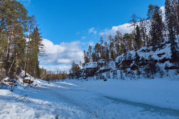 Formations caused by karst