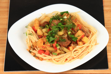Lagman is a Central Asian national dish