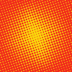Background halftone circle vector