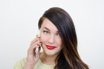 Girl with the phone
