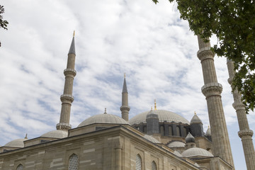 Fototapeta na wymiar View of Selimiye Mosque in Edirne, Turkey.