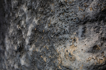 Gray and black decorative plaster