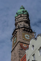 Fototapeta na wymiar Stadtturm Innsbruck