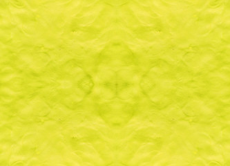 Yellow background with fingerprints