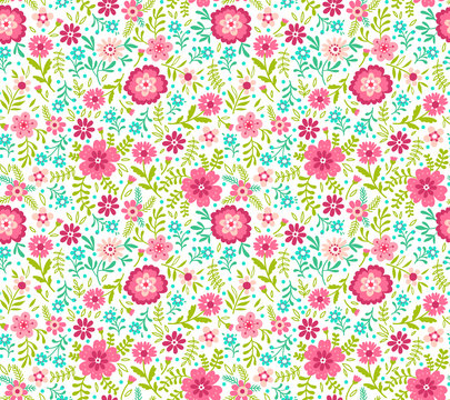 Cute Floral pattern. © ann_and_pen