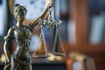 Law and Justice ConceptJudge gavel on table, closeup - 141910771