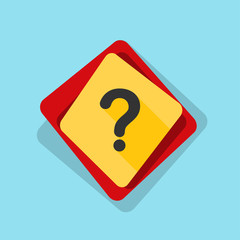 Help Question buton illustration