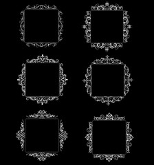 Vintage baroque frame