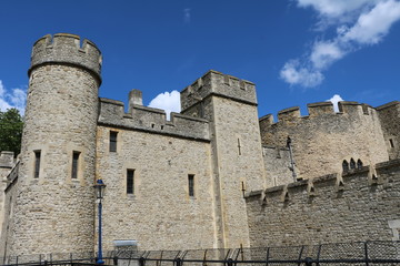 Fototapeta na wymiar St Thomas's Tower at the Tower of London in London, United Kingdom
