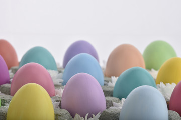 Easter eggs background