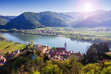 Fototapeta na wymiar Durnstein, Wachau valley. Austria.
