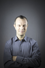 Businessman in shirt aged 40s