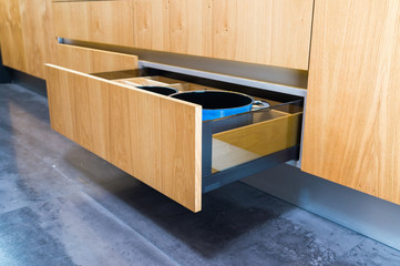 Open furniture drawers