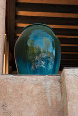 Beautiful Vase on Ledge, Sedona, Arizona, USA, horizontal