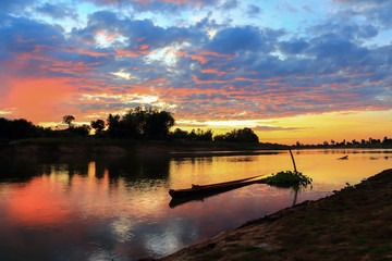 Beautiful atmosphere sunrise.