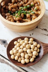 Natto japanese food