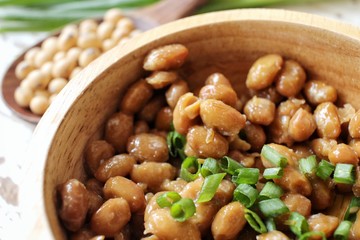 Natto japanese food