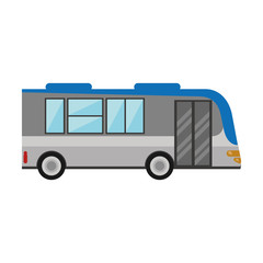 bus public transport vehicle vector illustration eps 10