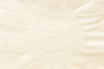 Crumpled brown paper texture