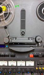 Old Reel-to-Reel Tape Deck